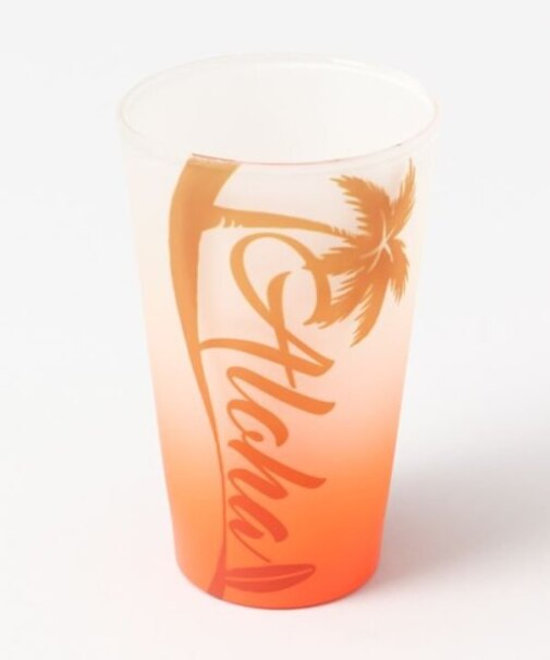 【カヒコ】【食器】アロハグラデグラス