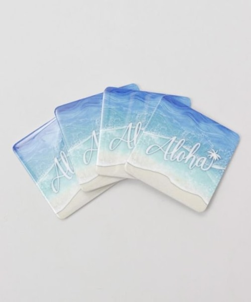 【カヒコ】オルオルビーチコースター4枚セット