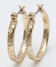 【カヒコ】スクロールフープピアス