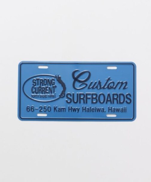 【カヒコ】ナンバープレート【STRONG CURRENT】