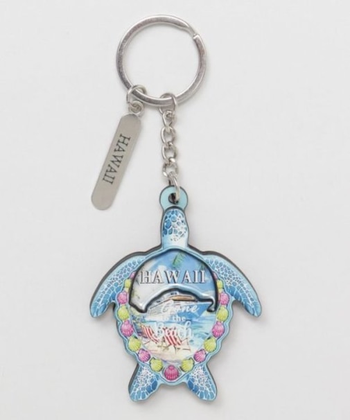 【カヒコ】ホヌシェルキーホルダー