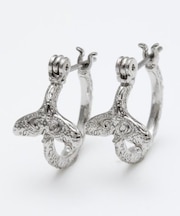 【カヒコ】ホエールフープピアス