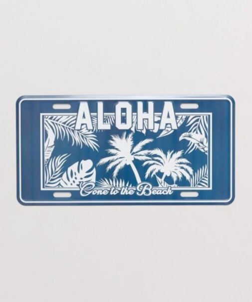 【カヒコ】アロハカーナンバープレート