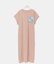 【カヒコ】【UVカット加工】フーラリTシャツワンピース