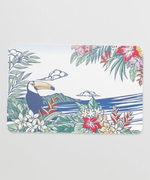 【カヒコ】【珪藻土】アロハＭＡＴ（６０ｃｍ）