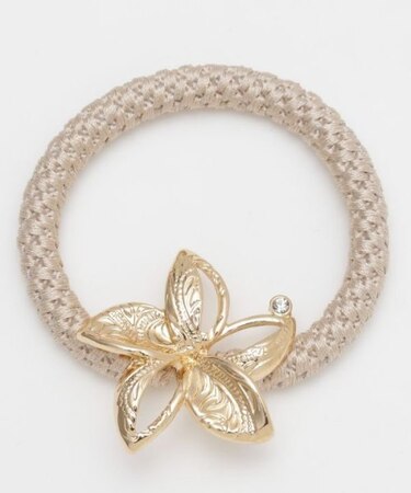 【カヒコ】プルメリアラキヘアゴム