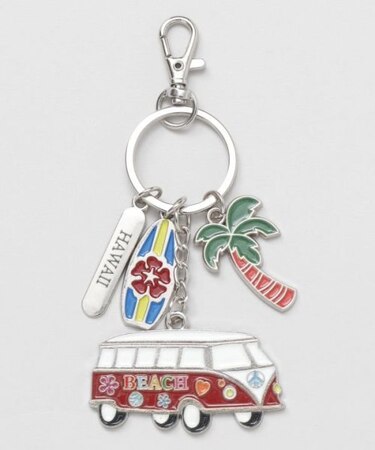 【カヒコ】バストリップメタルキーホルダー