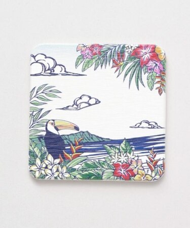 【カヒコ】【珪藻土】アロハコースター