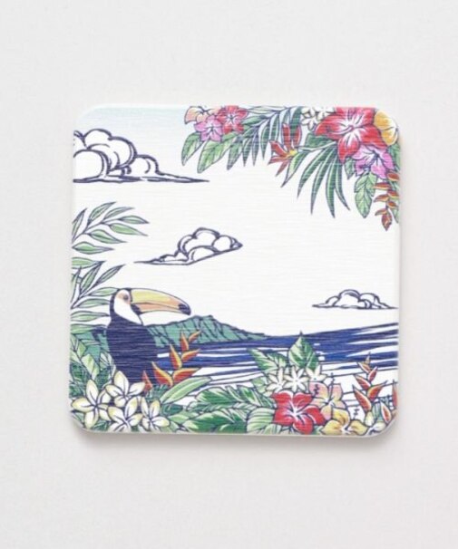 【カヒコ】【珪藻土】アロハコースター