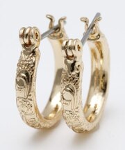 【カヒコ】ホヌフープピアス