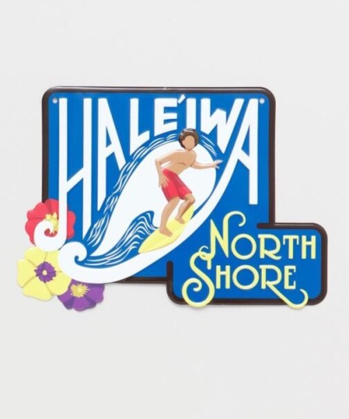 【カヒコ】メタルハレイワサインボード