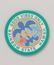 【カヒコ】【珪藻土】カラフルアロハコースター