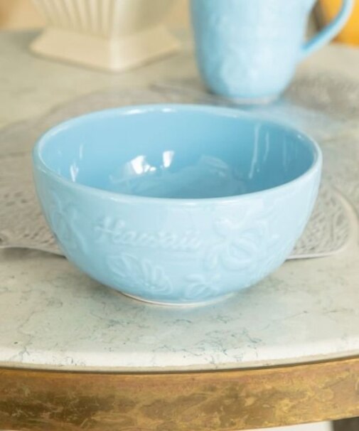 【カヒコ】【食器】ホヌ＆モンステラボウル