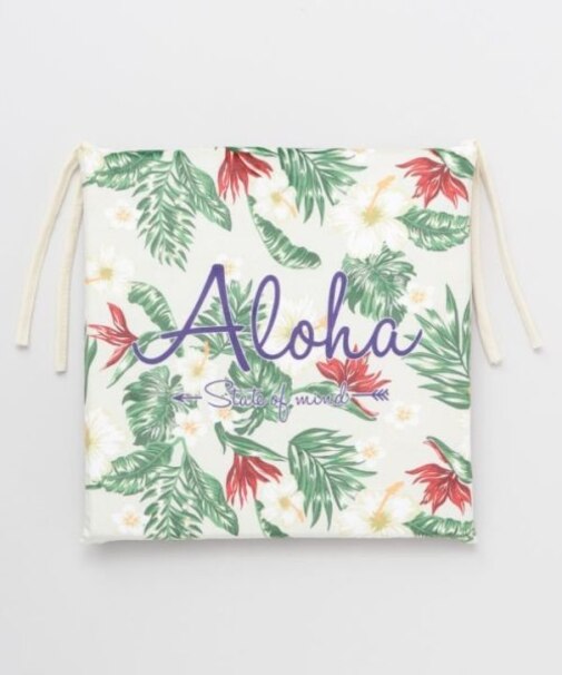 【カヒコ】アロハチェアクッション