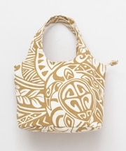 【カヒコ】ポリネシアントライバル柄ミニバッグ