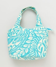 【カヒコ】ポリネシアントライバル柄ミニバッグ