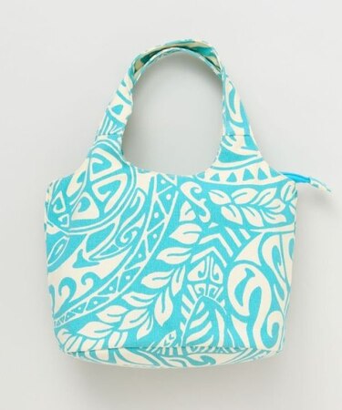 【カヒコ】ポリネシアントライバル柄ミニバッグ