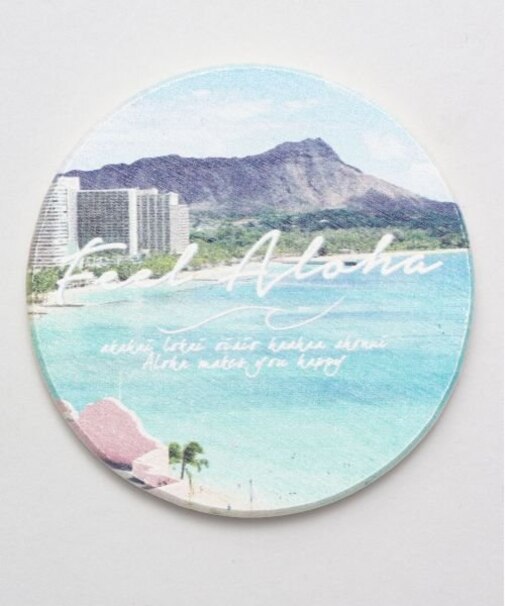 【カヒコ】【珪藻土】ハワイアンフォトコースター