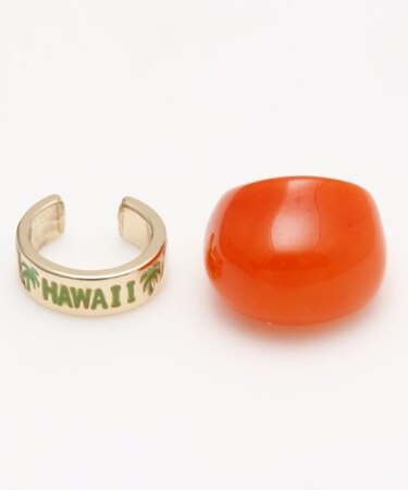 【カヒコ】ハワイＳＥＴイヤーカフ