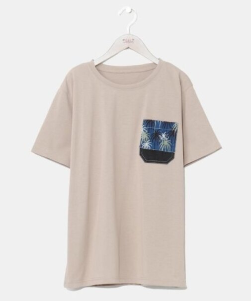 【カヒコ】【UVカット加工】フーラリメンズＴシャツ