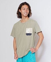 【カヒコ】【UVカット加工】フーラリメンズＴシャツ