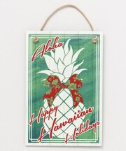【カヒコ】アロハクリスマスサインボード