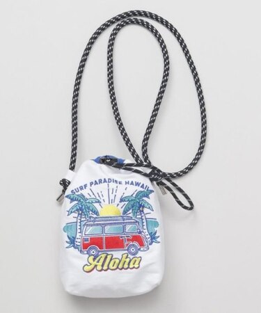 【カヒコ】マイカイエンブ巾着ミニショルダーバッグ