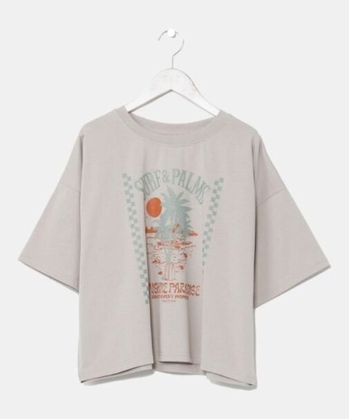 【カヒコ】【接触冷感】ムーアTシャツ【SURF&Palms】