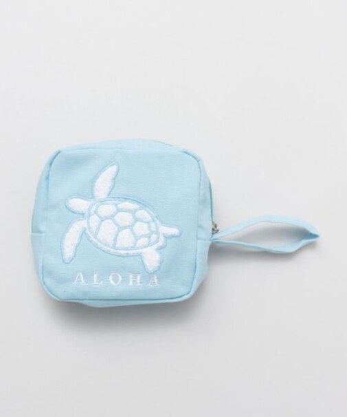 【カヒコ】アロハモチーフポーチ