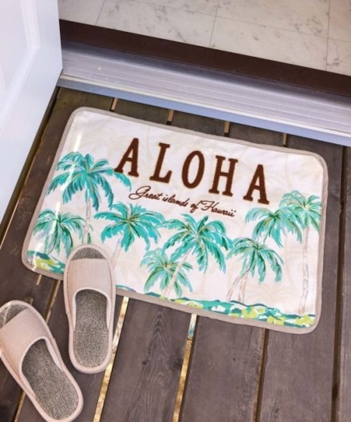 【カヒコ】カームハワイマット（65ｃｍ）