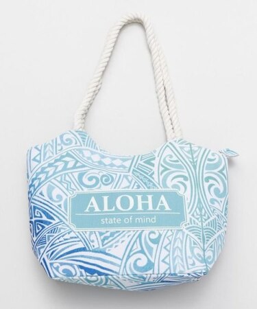 【カヒコ】ハワイロープハンドルトートバッグ