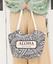 【カヒコ】ハワイロープハンドルトートバッグ