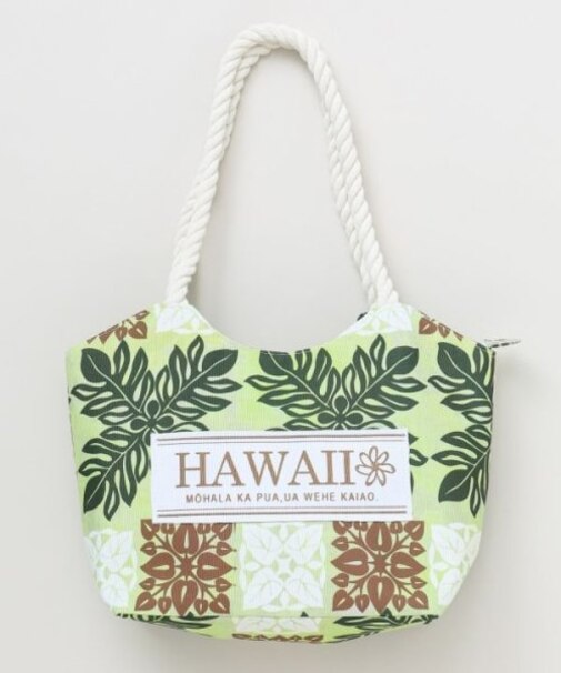 【カヒコ】ハワイロープハンドルトートバッグ