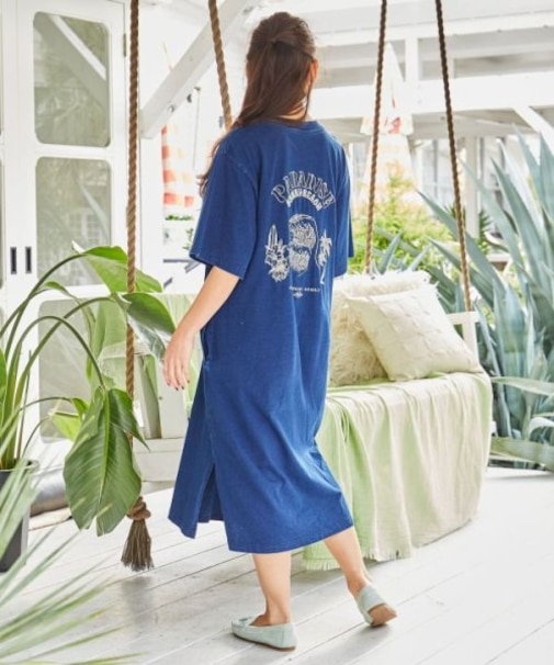 【カヒコ】【SURF&Palms】ユーイングワンピース