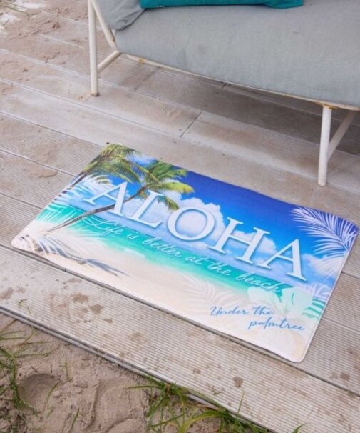 【カヒコ】ラムラムPVCマット77cm