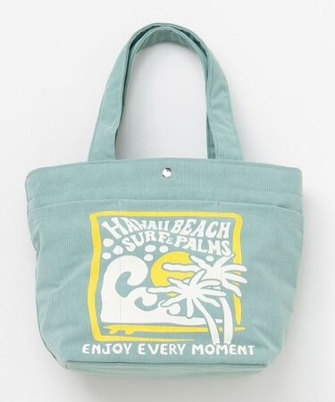 【カヒコ】ルルコーデュロイミニトート【SURF&Palms】