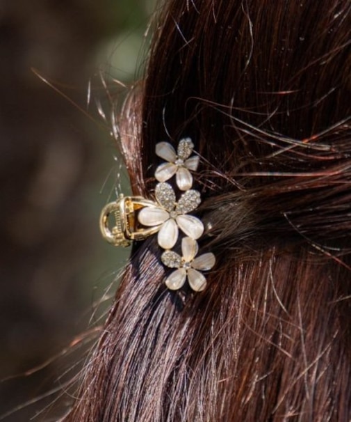 【カヒコ】プルメアモヘアクリップ