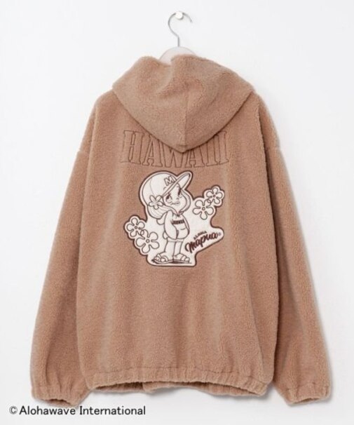 【カヒコ】カラヘオボアフードジャケット【ALOHA MAPUA】