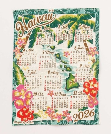 【カヒコ】【2026カレンダー】PALM TREE