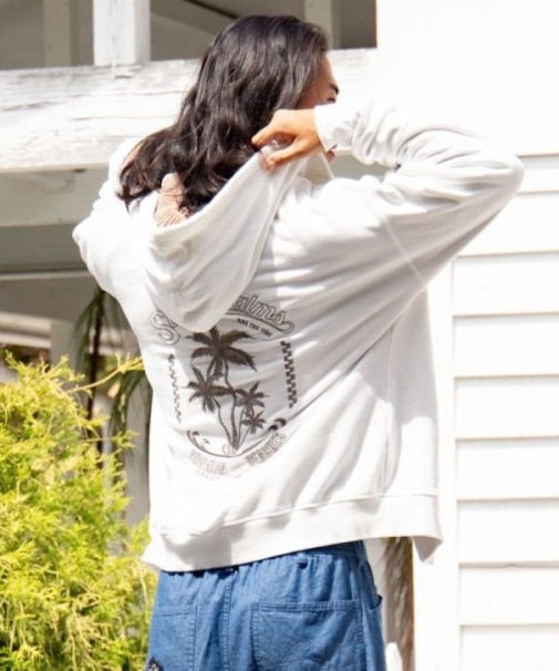 【カヒコ】ホブグッドメンズジップアップパーカー【SURF&Palms】