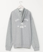 【カヒコ】ダミアンメンズジップアップパーカー【SURF&Palms】