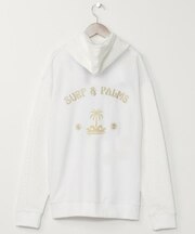 【カヒコ】ダミアンメンズフードトップス【SURF&Palms】