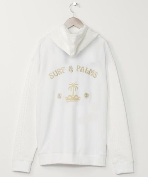【カヒコ】ダミアンメンズフードトップス【SURF&Palms】
