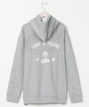 【カヒコ】ダミアンメンズフードトップス【SURF&Palms】