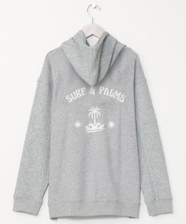 【カヒコ】ダミアンメンズフードトップス【SURF&Palms】