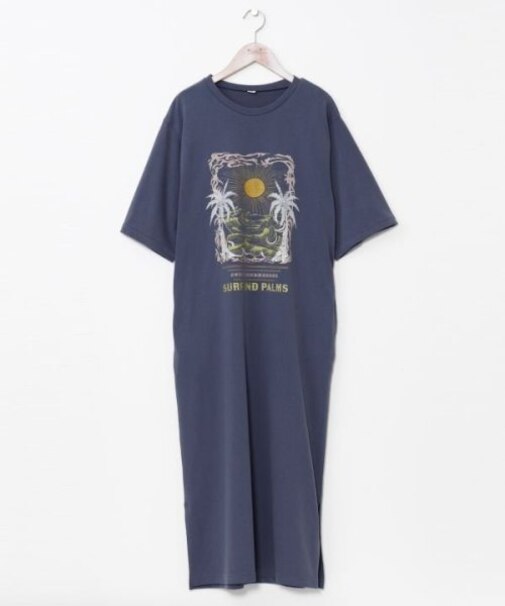 【カヒコ】アドリアーノワンピース【SURF&Palms】