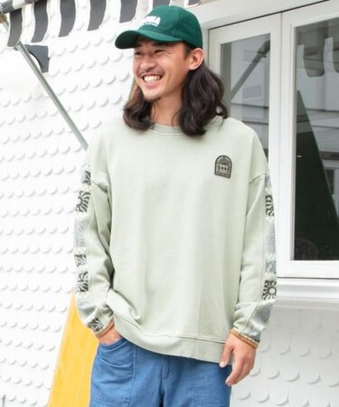 【カヒコ】グリフィンメンズトップス【SURF&Palms】