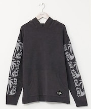 【カヒコ】トムメンズニットフードトップス【SURF&Palms】