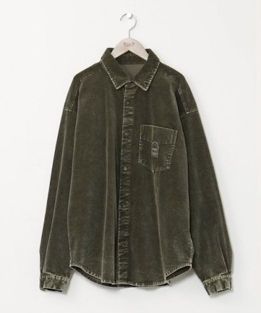 【カヒコ】ウイラマコーデュロイメンズシャツ【SURF&Palms】