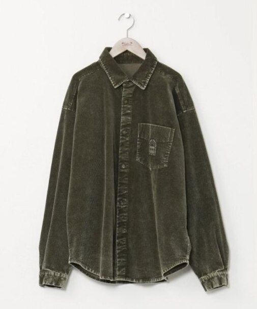 【カヒコ】ウイラマコーデュロイメンズシャツ【SURF&Palms】